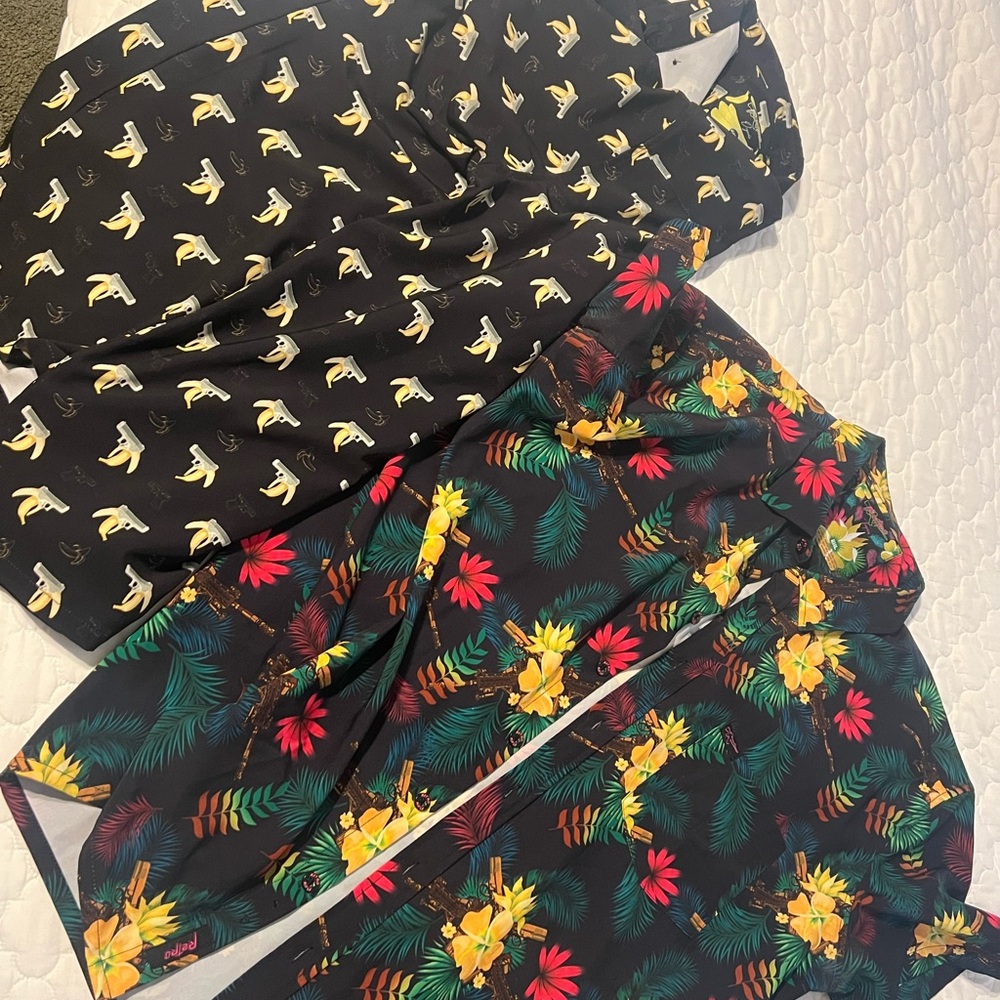 Retro Rifle button up shirts